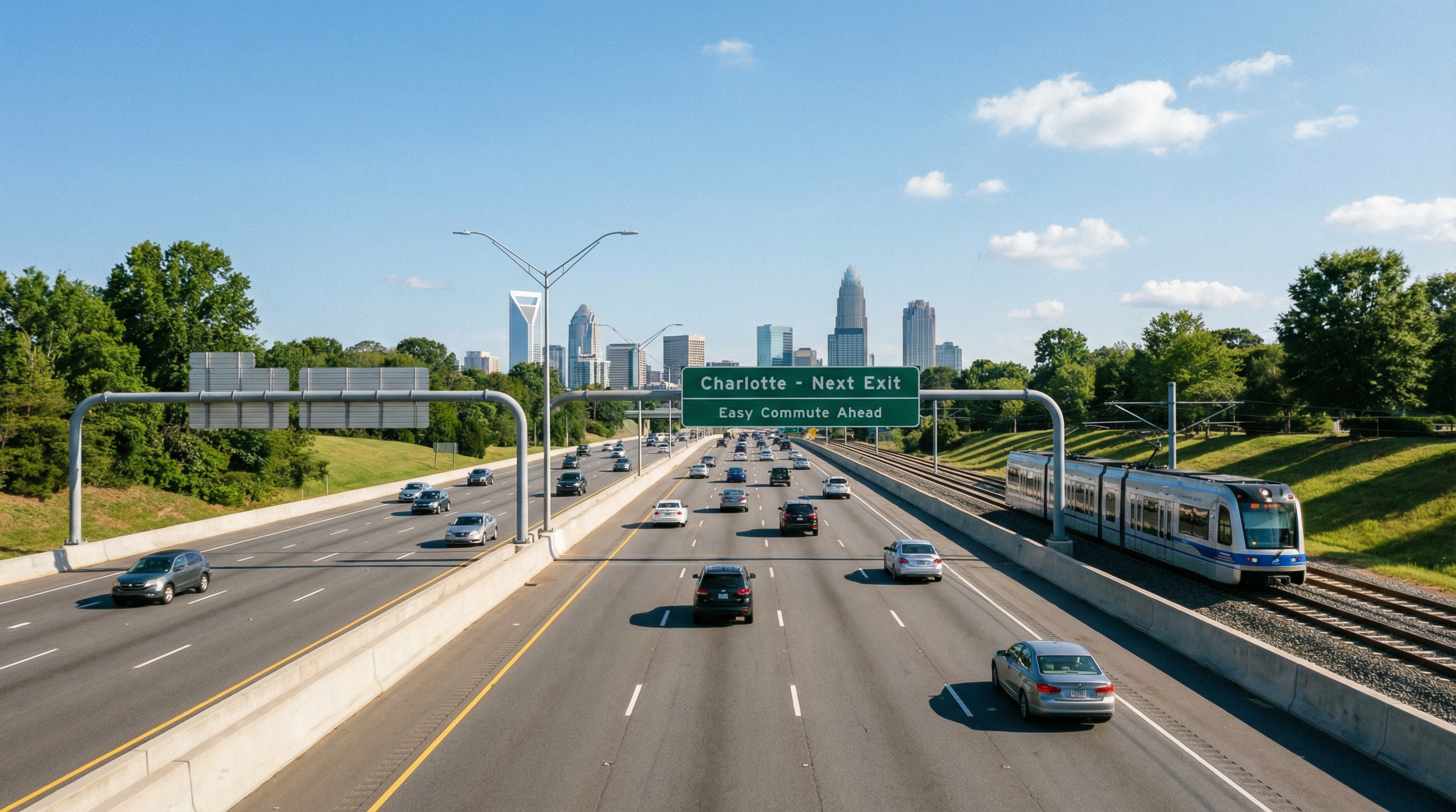 Commute and lifestyle in Charlotte, NC