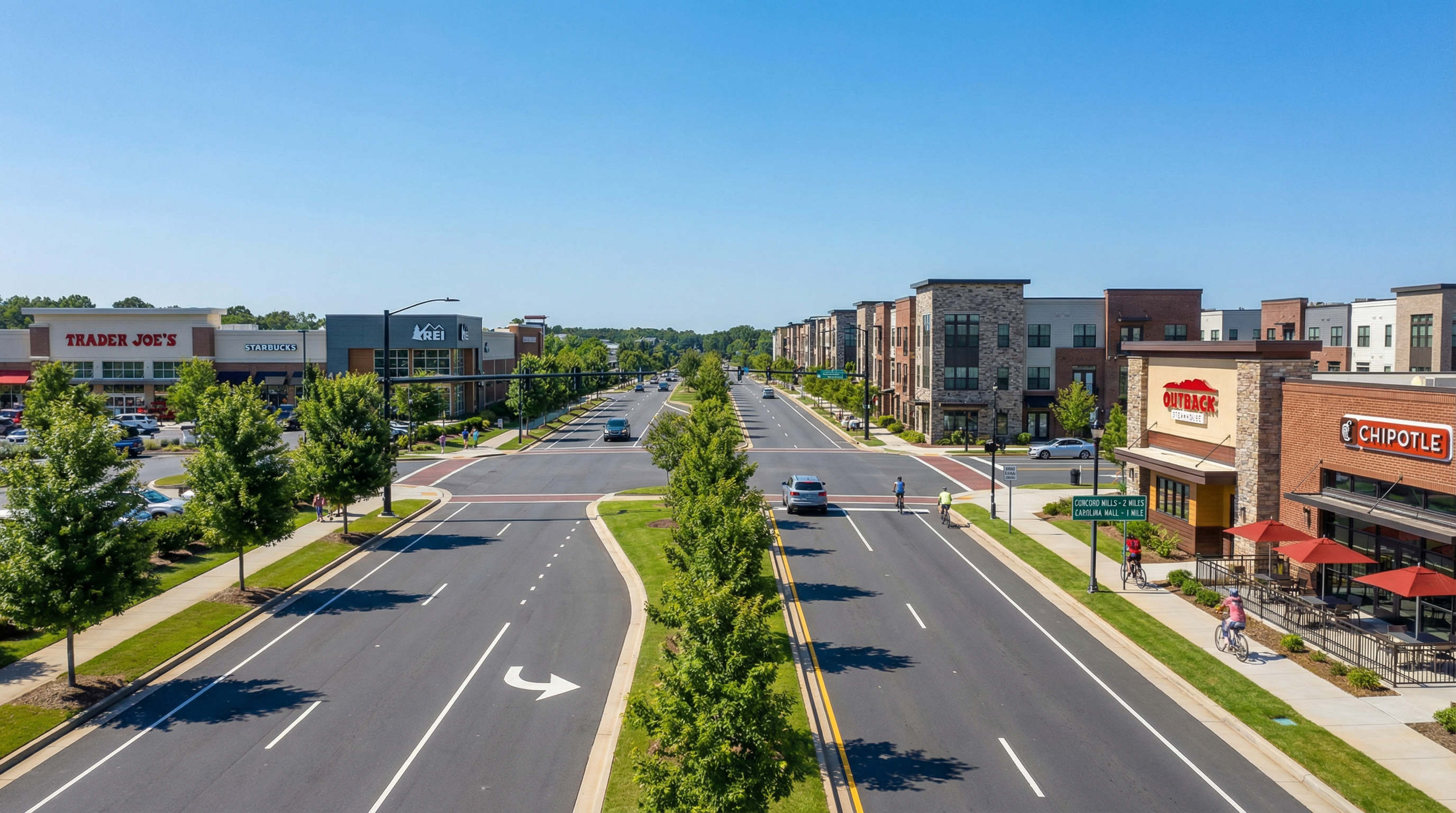 Commute and lifestyle in Concord, NC